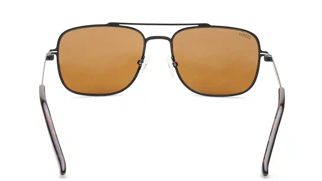 TITAN Black Aviator Men Sunglasses GM320BR2