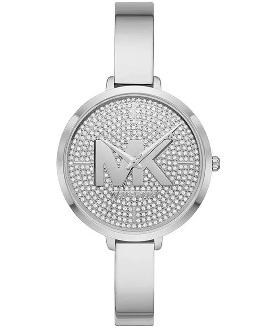 Michael Kors Ladies Charley Watch, Silver, MK4432