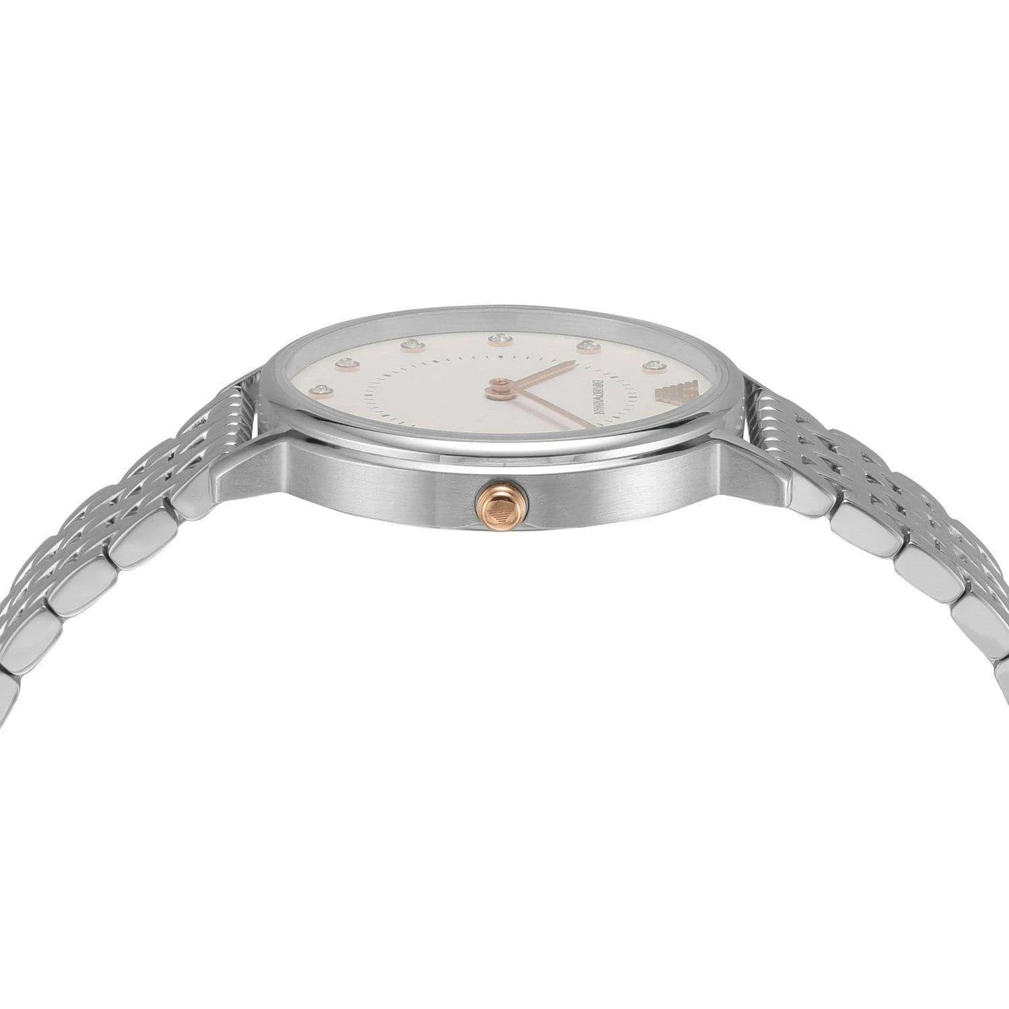 Emporio Armani Kappa White Dial Watch for Women AR80023