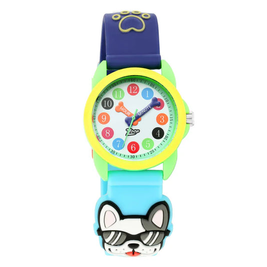 Zoop By Titan Quartz Analog White Dial PU Strap Watch for Kids NS26016PP02 / 26016PP02