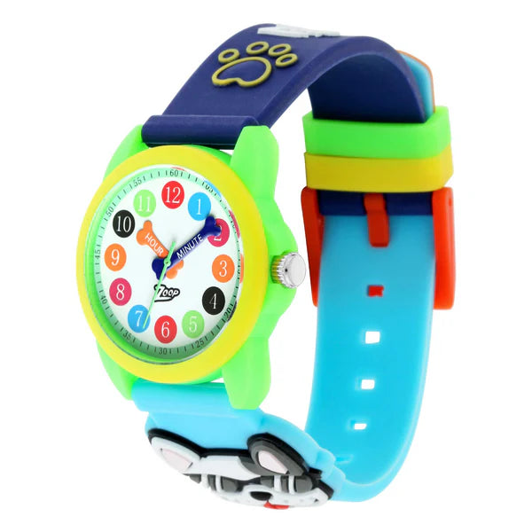 Zoop By Titan Quartz Analog White Dial PU Strap Watch for Kids NS26016PP02 / 26016PP02