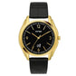 Classic Black Dial Leather Strap Watch TM0TG6804T