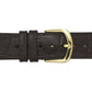 Sleek Golden Dial Leather Strap Watch TM0TG7108