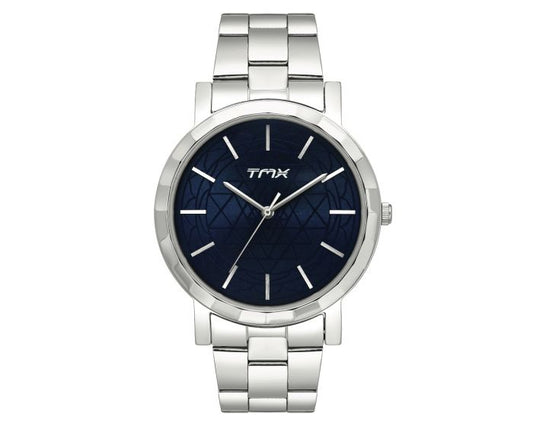 Blue Yantra Patterned Dial Watch With Bracelet TM0TG7703T