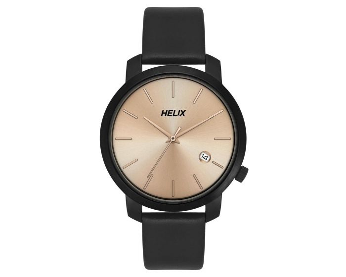 Helix Analog Rose Gold Dial Women Watch-TW032HL36