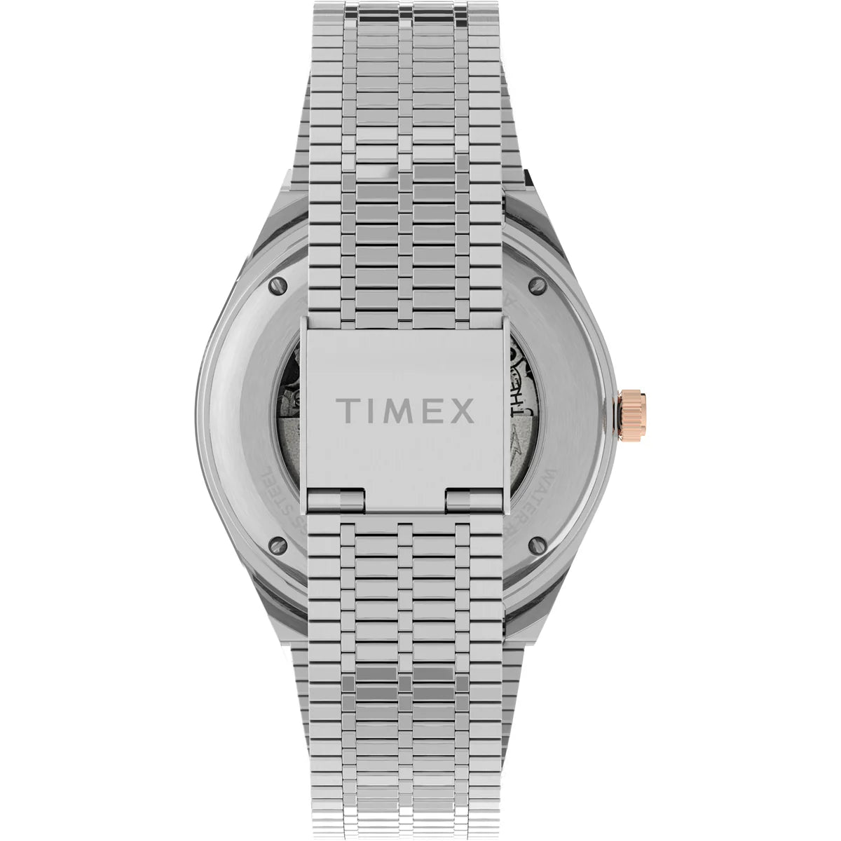 TIMEX M79 Automatic 40mm Stainless Steel Bracelet Watch TW2U96900U9