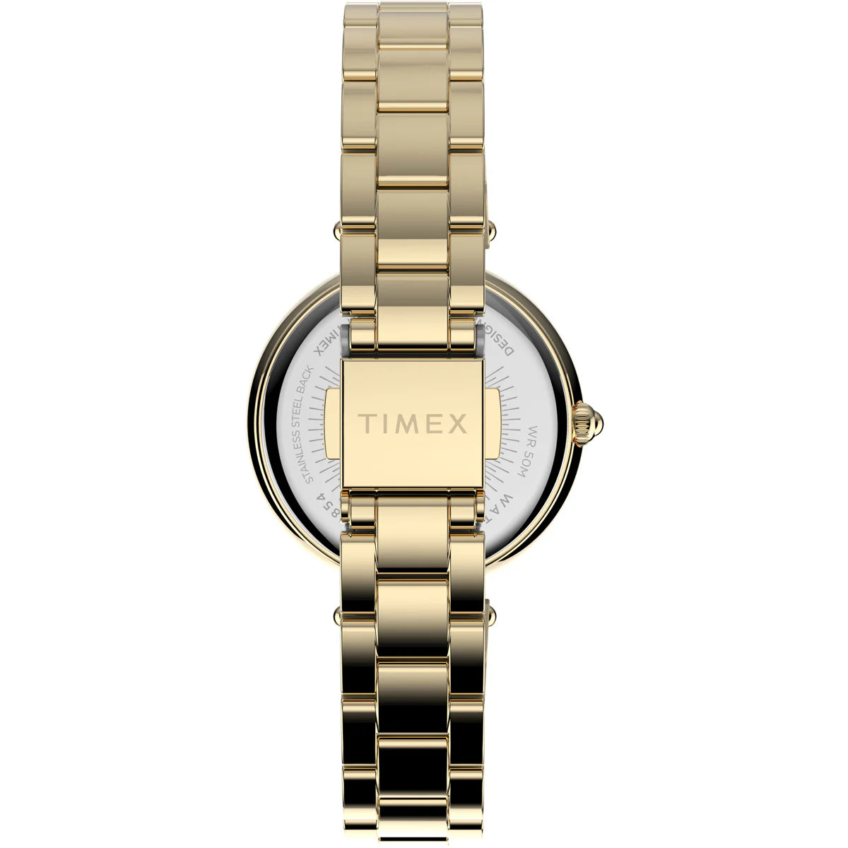 Timex Trend 3 Hands Women's Analog Black Dial Quartz Watch - TW2V24100UJ