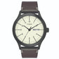 Timex Fashion Men's Beige Dial Round Case Day Date Function Watch -TWEG19702