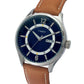 Timex Fashion Men's Blue Dial Round Case Day Date Function Watch -TWEG19800