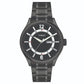 TIMEX FASHION MEN'S BLACK DIAL ROUND CASE DAY DATE FUNCTION WATCH -TWEG19805