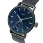 TIMEX FASHION MEN'S BLUE DIAL ROUND CASE DATE FUNCTION WATCH -TWEG20003