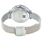 TIMEX FASHION WOMEN'S SILVER DIAL ROUND CASE 3 HANDS FUNCTION WATCH -TWEL14703