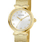 GUESS MERMAID Ladies Gold Tone Analog Watch GW0866L2