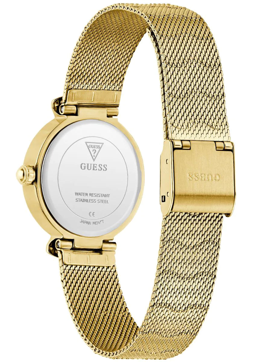 GUESS MERMAID Ladies Gold Tone Analog Watch GW0866L2