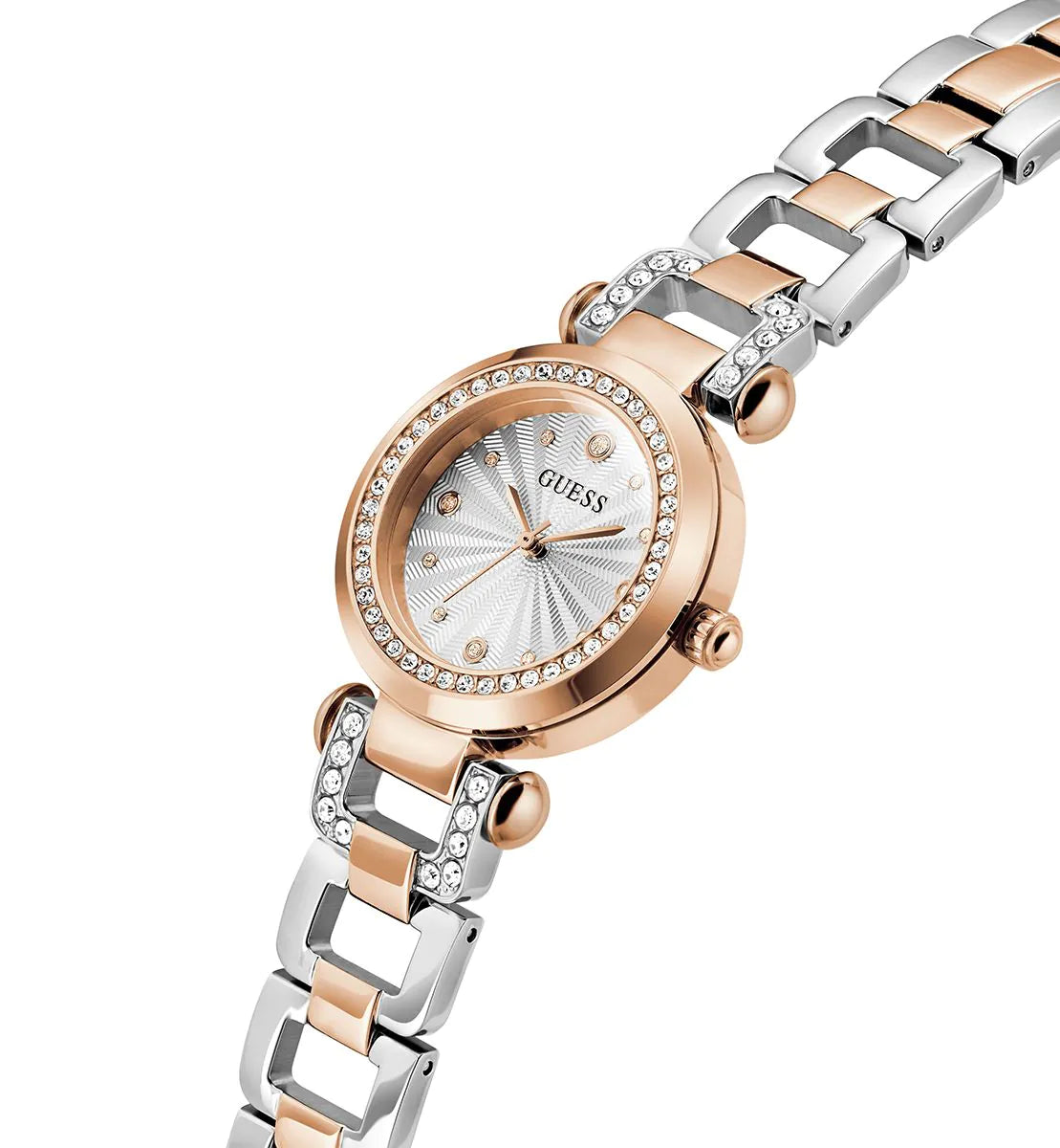 GUESS GINGER Ladies 2-Tone Analog Watch GW0869L2