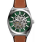 Fossil Everett Skeleton Automatic watch ME3261