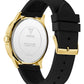 GUESS REPUTATION Mens Black GoldTone Analog Watch GW0887G2