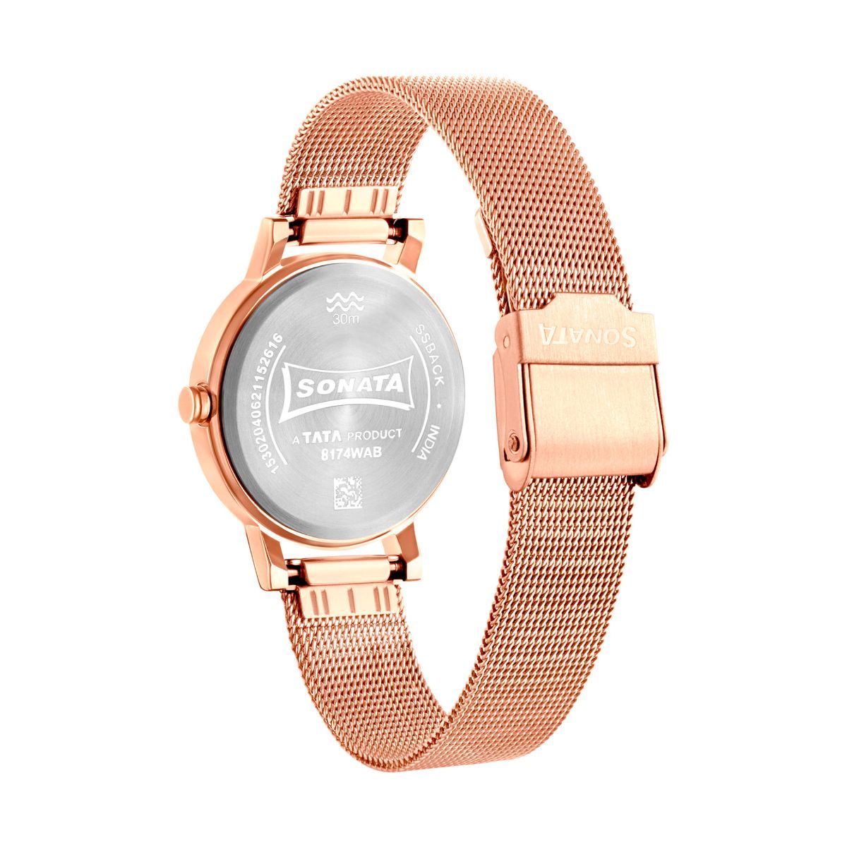 Rose gold sonata discount watches