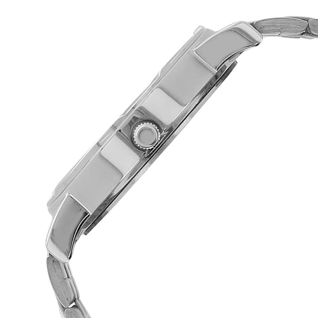 TITAN Silver Dial Silver Stainless Steel Strap Watch NN1639SM01