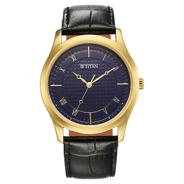 Titan Karishma Blue Dial Watch for Men 1823YL02