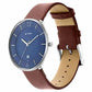 Workwear Watch with Blue Dial & Leather Strap 1849SL03 / NR1849SL01