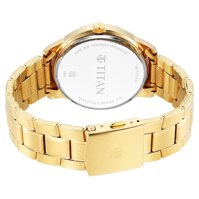 Titan Regalia Analog Beige Dial Men's Watch-NL1506YM02/NR1506YM02 :  Amazon.in: Watches