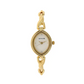 White Dial Golden Metal Strap Watch NR8109YM01