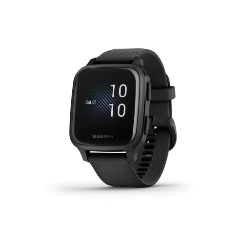 GARMIN VENU SQ MUSIC-BLACK SLATE GPS WEARABLE