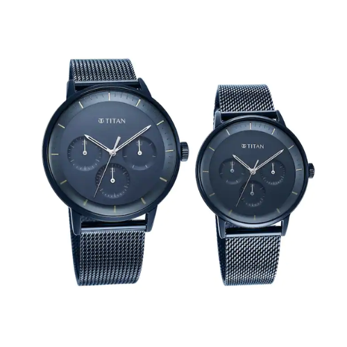 Modern Bandhan Blue Dial Stainless Steel Strap Watch 9400694206QM01 / NS9400694206QM01P