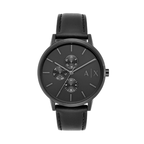 Cayde Black Dial Watch AX2719