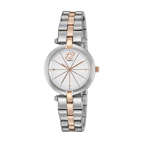 TIMEX Analog Silver Dial Women's Watch-TW000Z207