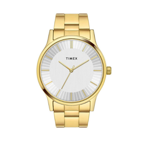 Timex 3 Hands Analog Silver Dial Men Watch - TW0TG8306