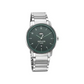 Sleek Green Dial Analog With Day And Date Watch 7147SM02