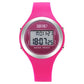 Kids Digital Dial Silicone Strap Watch for Unisex 26024PP02W