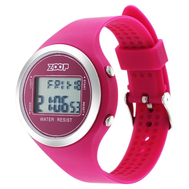 Kids Digital Dial Silicone Strap Watch for Unisex 26024PP02W