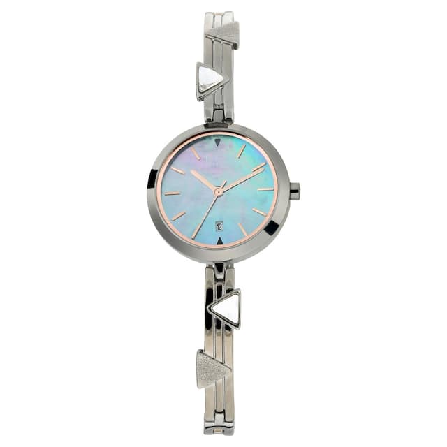 Raga Viva Mother of Pearl Dial Metal Strap Watch 2606QM01 / NQ2606QM01