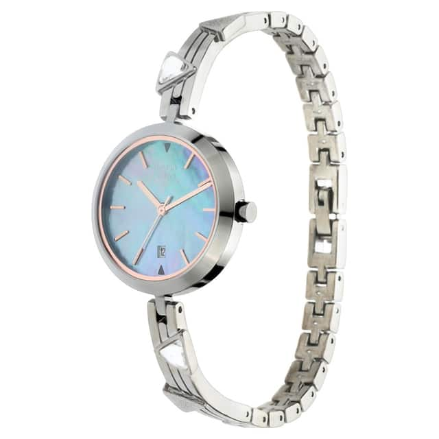 Raga Viva Mother of Pearl Dial Metal Strap Watch 2606QM01 / NQ2606QM01