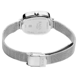 Raga Grey Dial Silver Stainless Steel Strap Watch 2610SM01 / NS2610WM01 / NM2610SM01