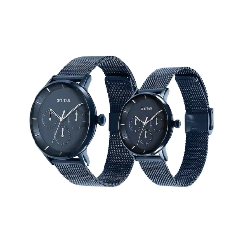 Modern Bandhan Blue Dial Stainless Steel Strap Watch 9400694206QM01 / NS9400694206QM01P