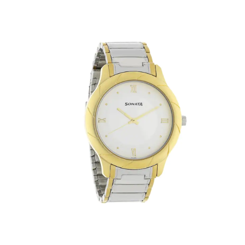 Utsav White Dial Stainless Steel Strap 7125BM01 (SDH515)