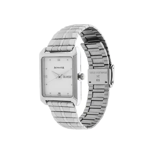 Sonata stainless steel on sale watches