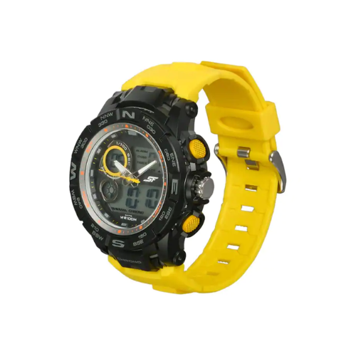 Neon From SF - Yellow Ana-Digi Watch 77104PP02