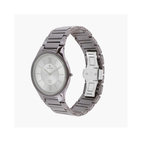 Edge Ceramic Slimmest Ceramic Analog Watch NN1696QC02 DF315