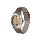 RPM Beige Dial Brown Leather Strap Watch NR7924SL13
