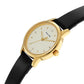 Classic Gold White Dial Metal Strap Watch NR8178YL02