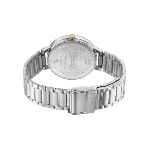 Play With Silver Dial Stainless Steel Strap Watch NR8141KM02