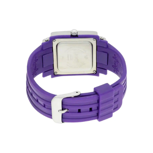 Purple Dial Plastic Strap Watch 8990PP01