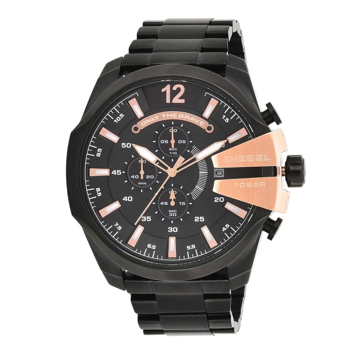 MEGA CHIEF MEN BLACK ANALOG WATCH DZ4309