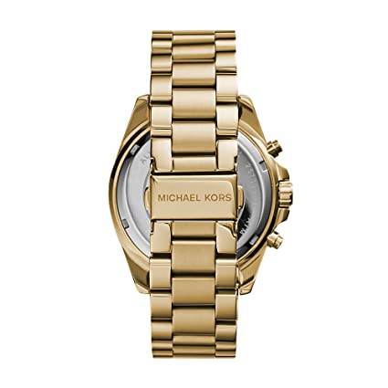 Michael Kors Bradshaw Chronograph Gold-Tone MK5605 Unisex Watch | Shopee  Philippines