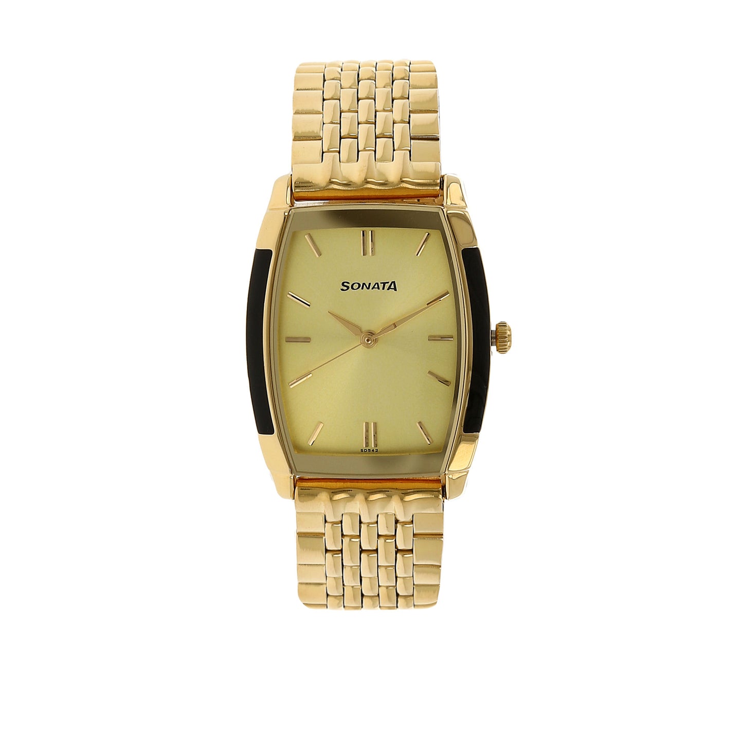 Champagne Dial Golden Stainless Steel Strap Watch NR7080YM02